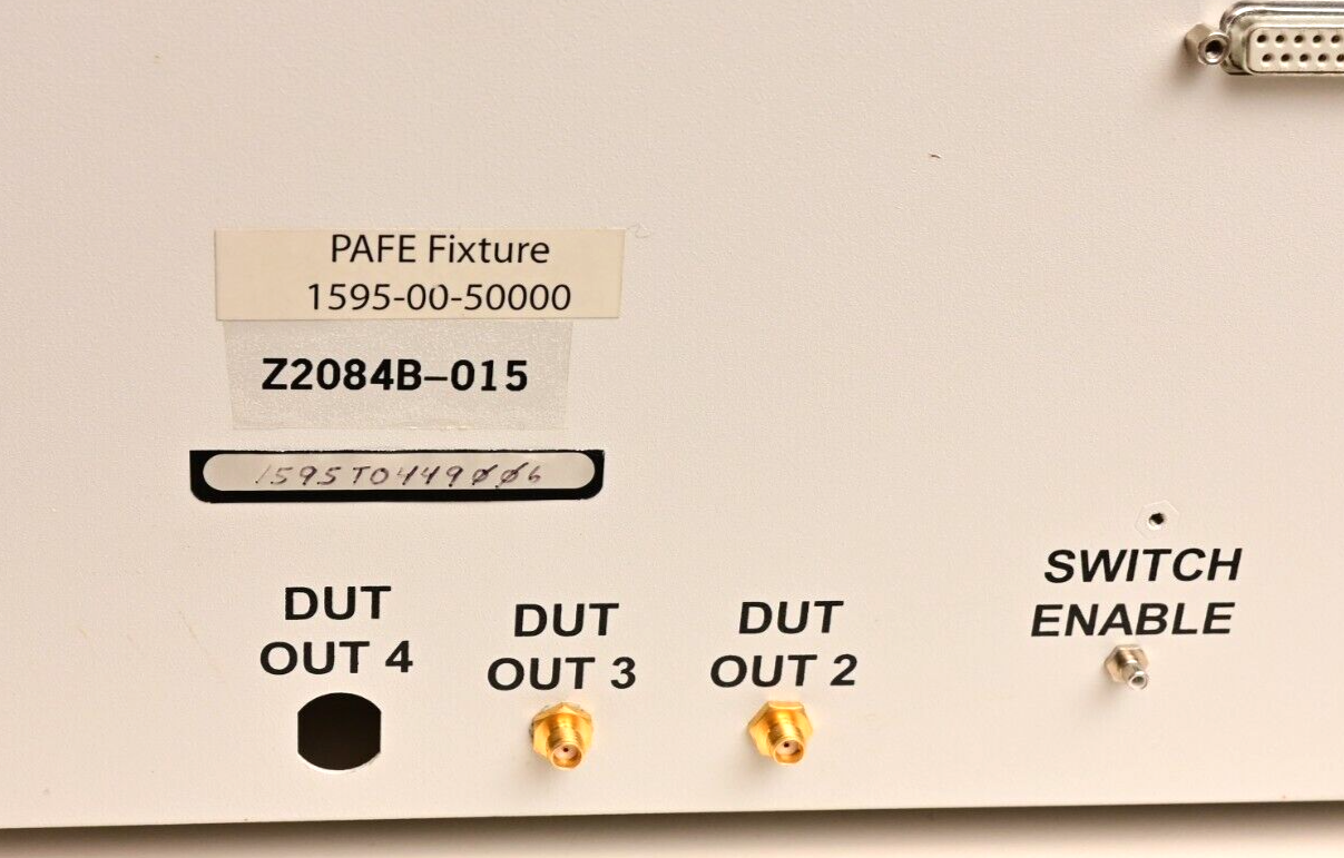 HP Agilent MCPA RF Amplifier Test Fixture w/Clamp DUT Bed of Nails 200mm x 200mm