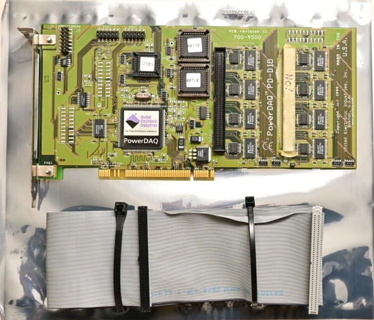 UEI PowerDAQ PD-DIO 128-Channel Digital PCI I/O Board w/ Cable PD2-DIO-128