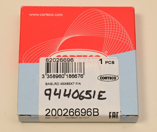 Volvo 82026696 Corteco Front Exhaust Camshaft Seal