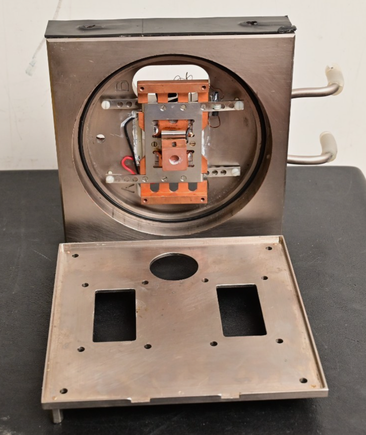 IC Chilled Vacuum Test Fixture 11.5 lbs Solid Copper? w/ Peltier Junction
