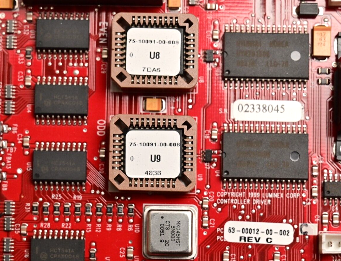 Luminex Controller Driver PCB 63-00012-00-002 Liquid Array Analyzer