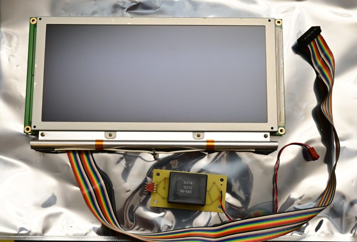 Optrex DMF50036 ZNFU-FW 9.6" Monochrome LCD with ERG E1431 Inverter *TESTED*