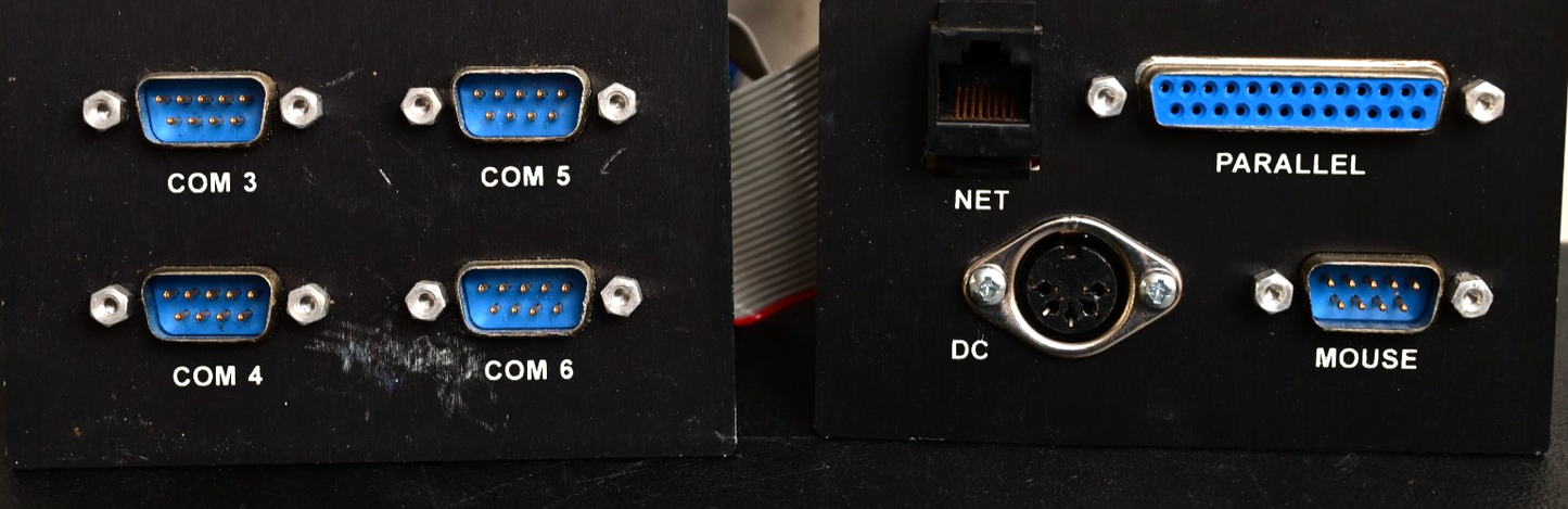 DB9 DB25 Ribbon Cable Adapters for Older Motherboards Com Ports DIN Power