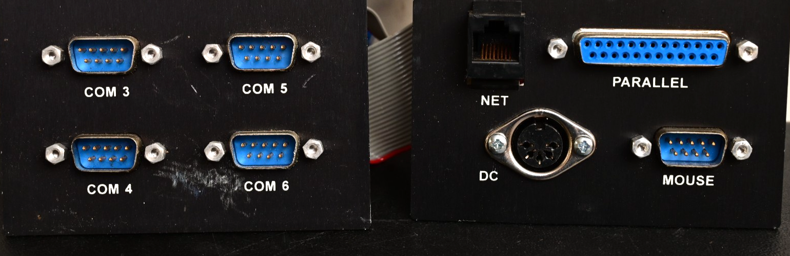 DB9 DB25 Ribbon Cable Adapters for Older Motherboards Com Ports DIN Power