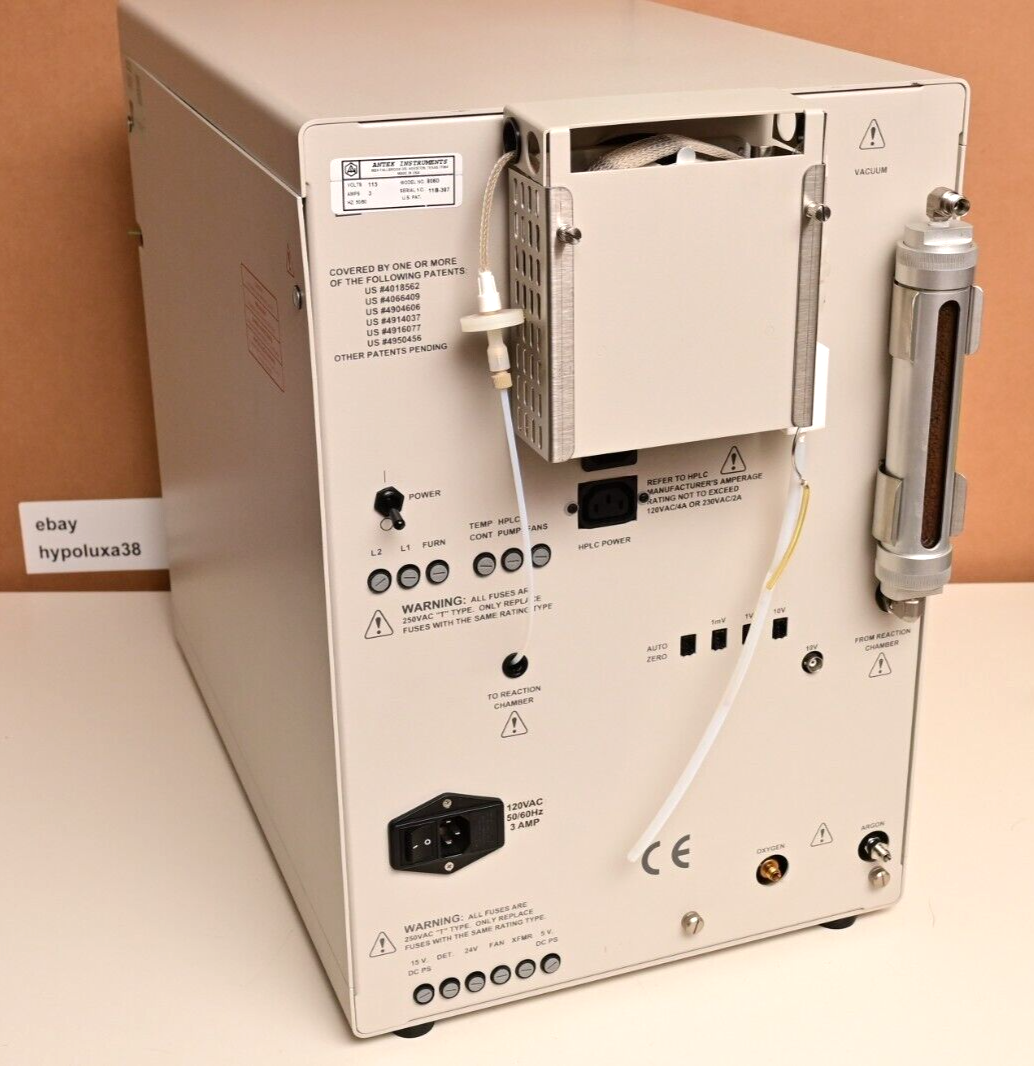 Antek Instruments 8060 HPLC CLND Nitrogen Specific Detector w/ Manual & Spares