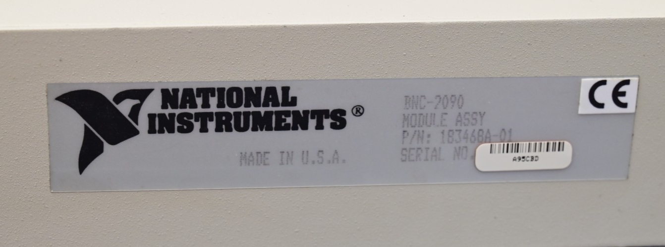 National Instruments BNC-2090 Breakout Box 18346BA-01 68-Pin D-Sub