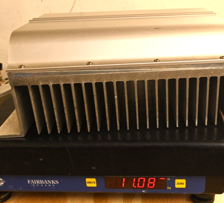 Aluminum Telecom Enclosure w/ 10"x10"x3" Heatsink 11 lbs Andrew/Commscope
