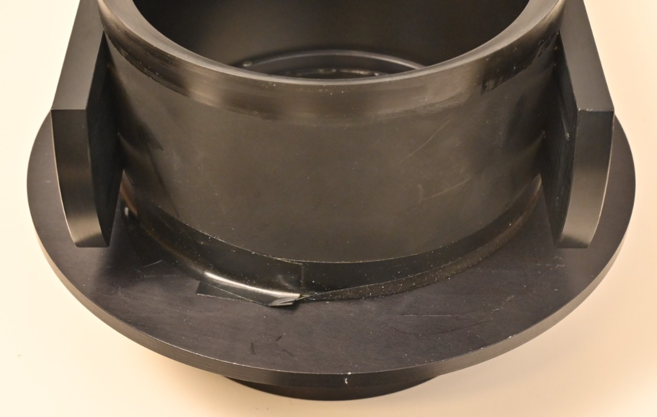 Integrating Sphere Optical Glass Port for Optical Bench ~4.5" Window Vacuum Seal