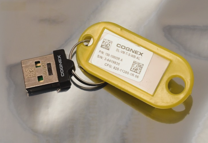 COGNEX DL-VM-T-S-WB-AL Permanent Training License VisionPro Deep Learning USB