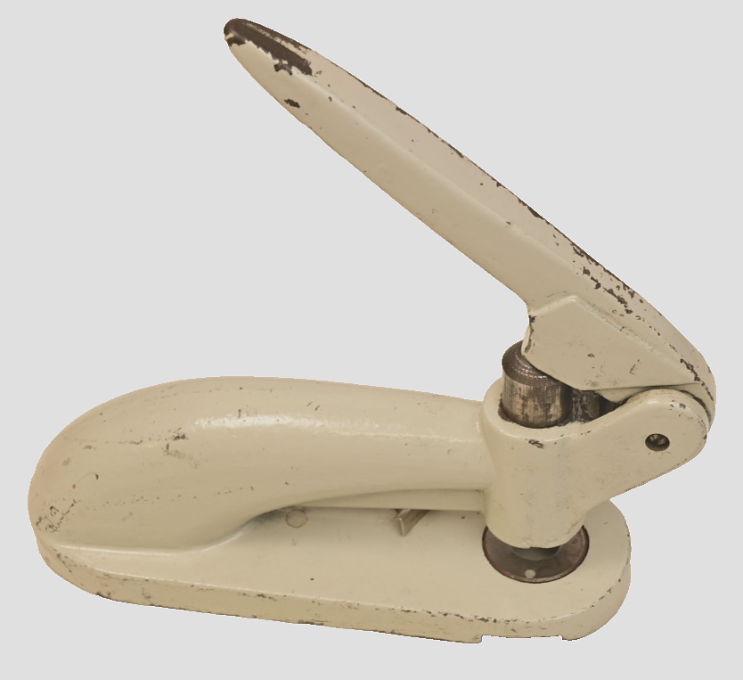 Heavy Duty Cast Iron Hand Press Fabric Leather Hole Punch 3/4" Tool Dressmaking