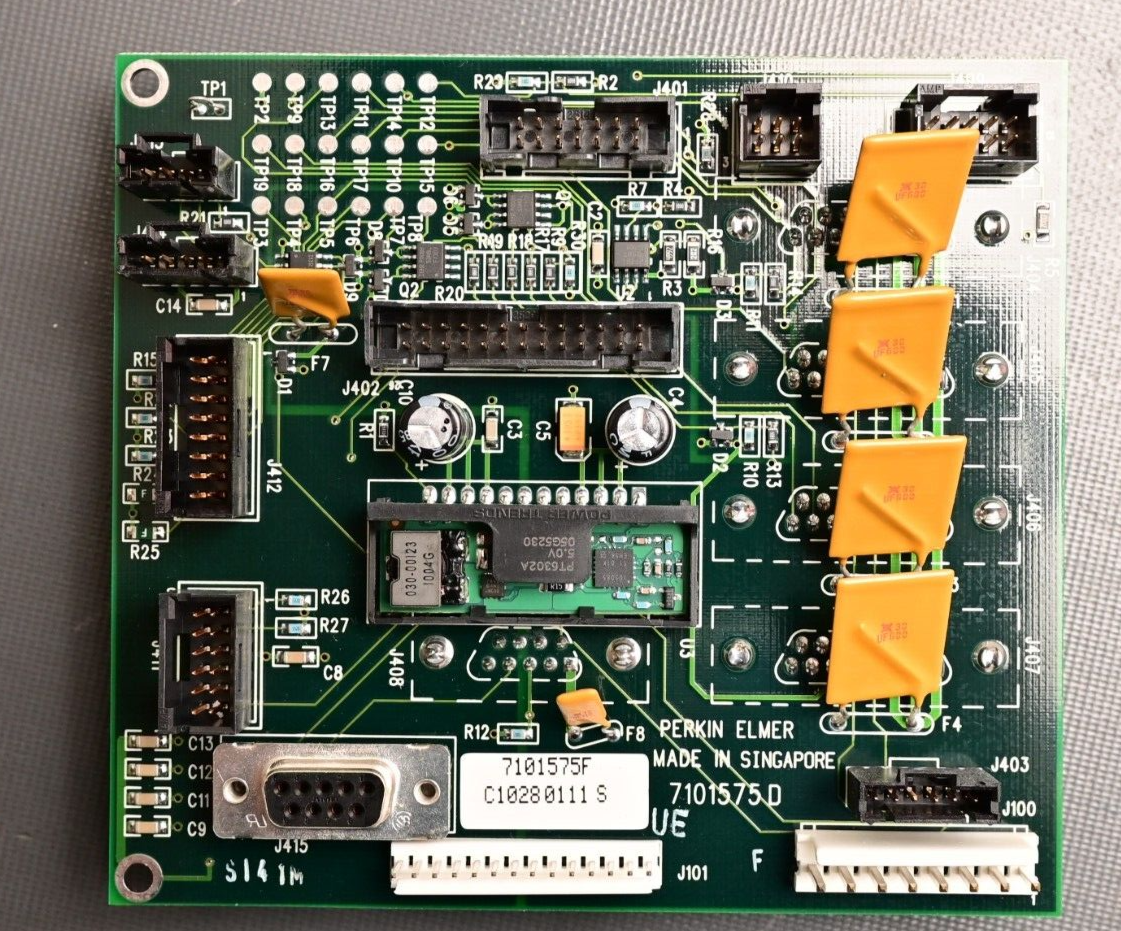 QTY 3 Perkin Elmer JANUS Controller PCBs 7101575F 7101585E 7101316F Motor & I/O