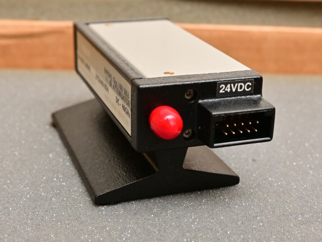 Agilent 84904L Programmable Attenuator DC-40 GHz 11dB 1dB step Opt. 100 UK6 HP