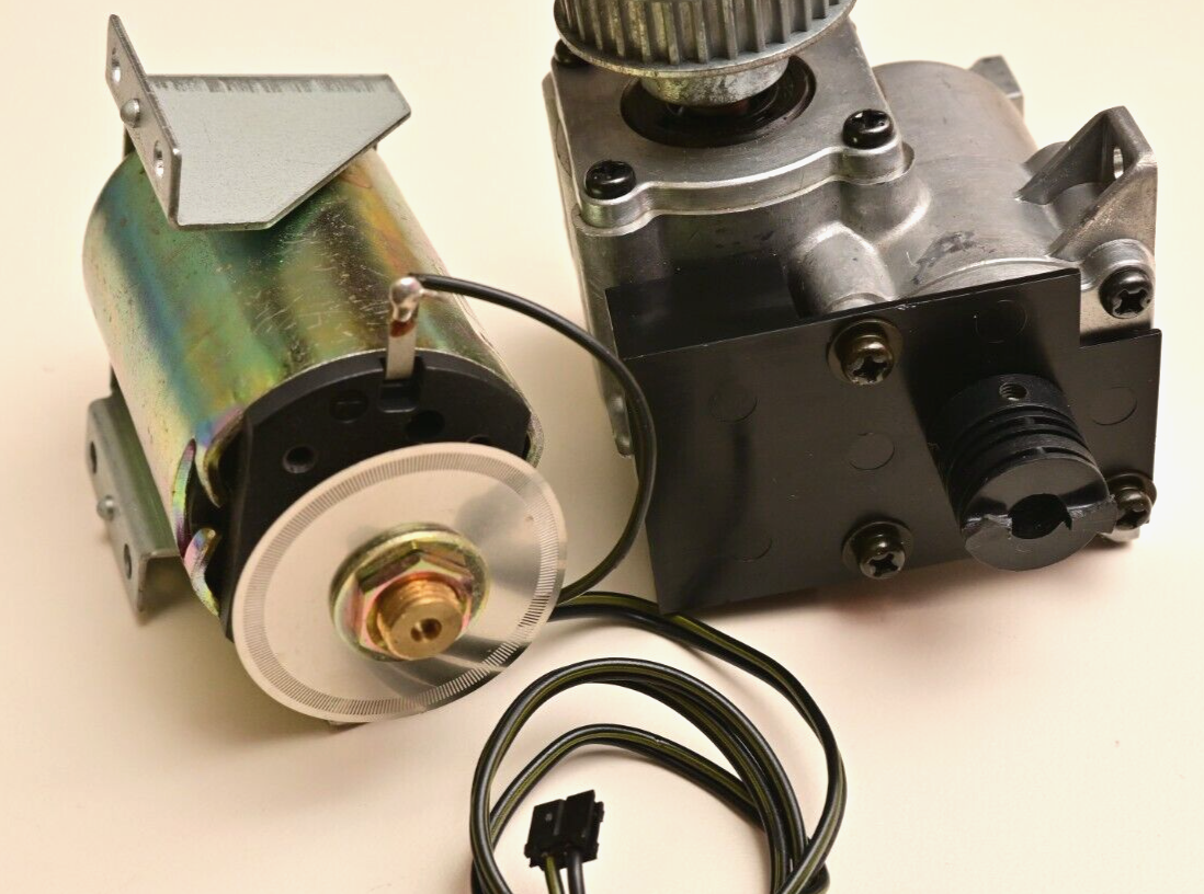 Canon Precision Motor FN38-T153N2B with ~20:1 Right Angle Gearbox & Encoder Sony