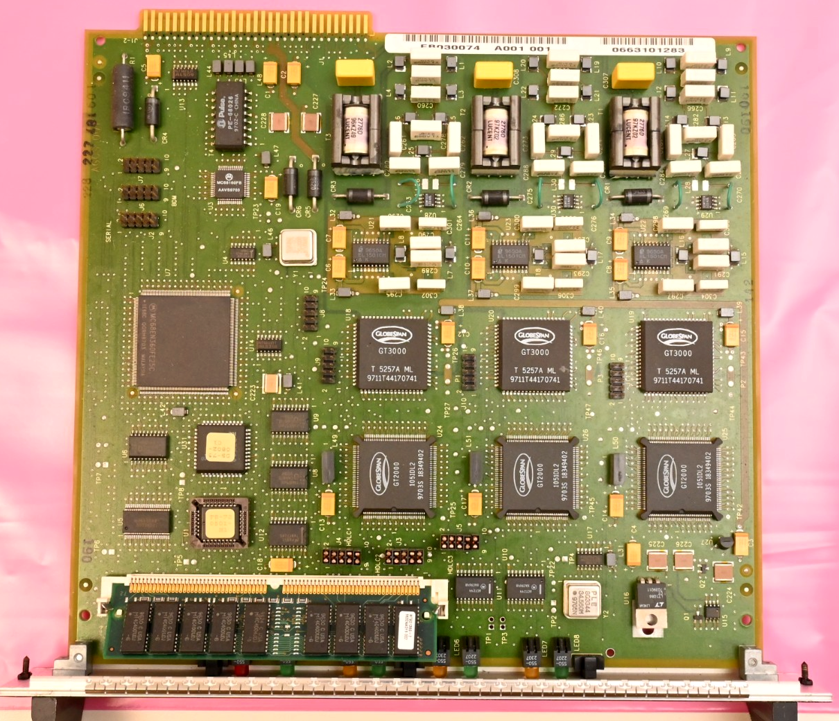 AG Communication Systems RADC Card Motorola MC68k Processor Micron SIMM-72 DRAM