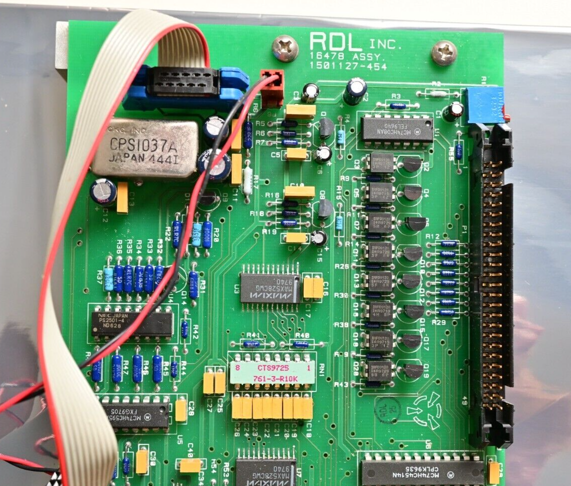 RDL 16478 8-Channel RF Synthesizer Control Board Maxim MAX528 DAC PIM Source