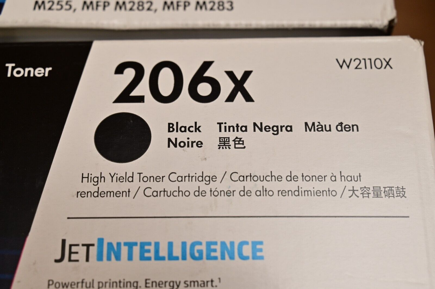 HP Laserjet 206X Black & 3-Color Toner EMPTY Toner Cartridges Genuine *EMPTY*