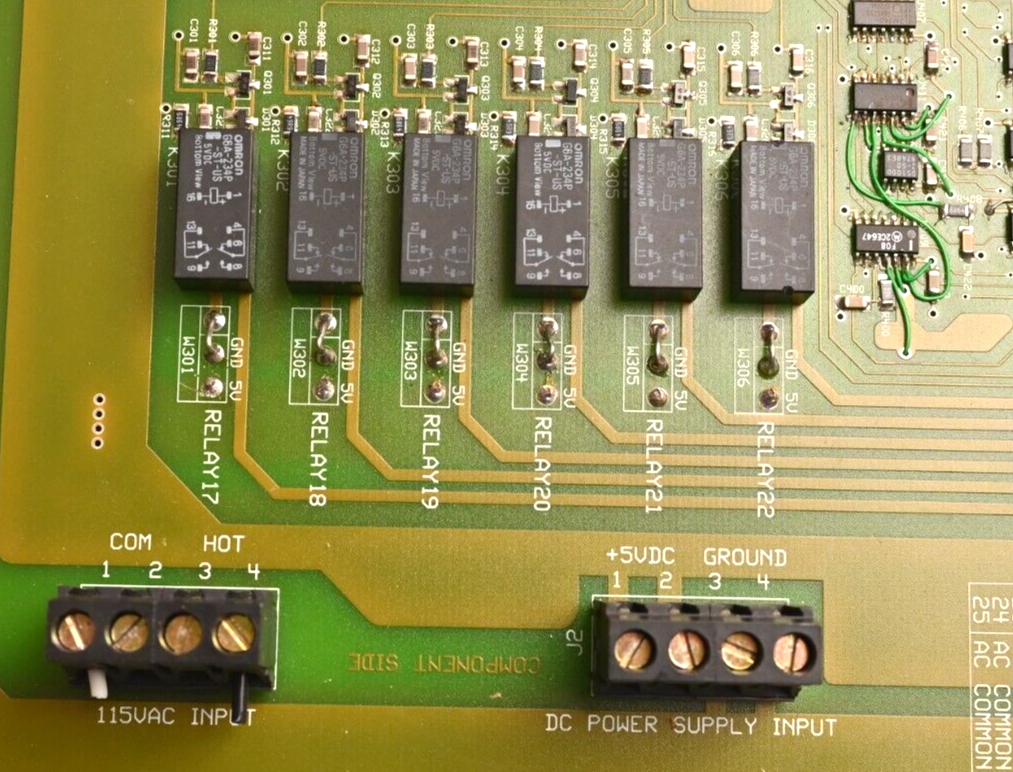 IonSpec FTMS Vacuum Controller Relay Board Crouzel GA8-6D05R Solid State Relays