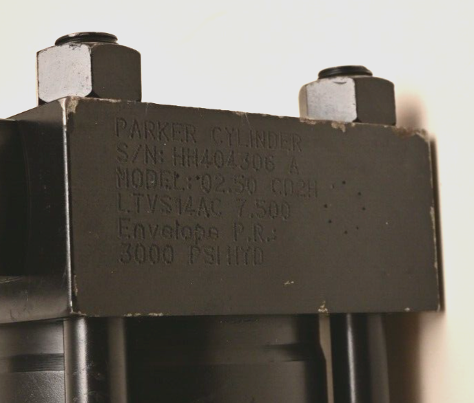 Parker Hydraulic Cylinder 2.5"x7.5" Series 2H 3000PSI CD2HLTVS14AC PEPPERL+FUCHS