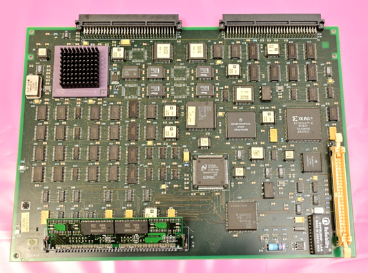 HP 64700B Emulator CPU Board Motorola 68k Gold/Ceramic CPU RAM Gold Connectors
