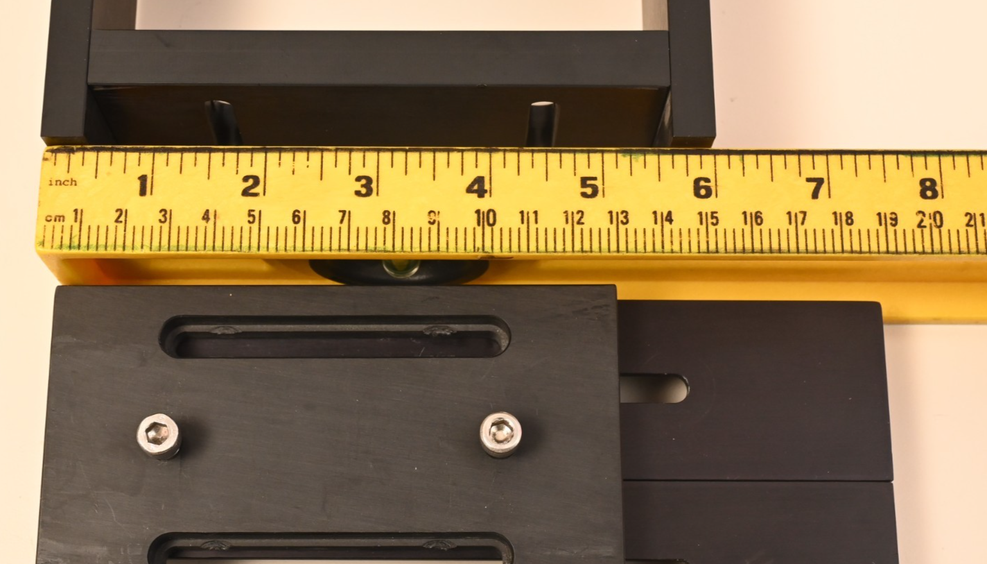Integrating Sphere Optical Glass Port for Optical Bench ~4.5" Window Vacuum Seal