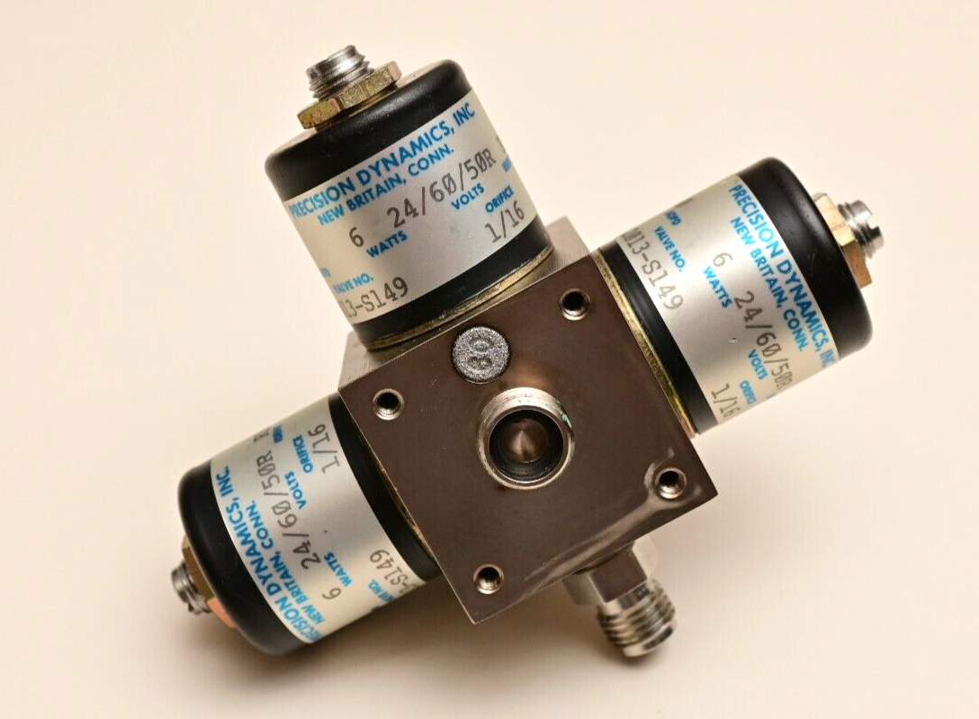 Vacuum Manifold Assembly w/ Whitman P119V Vacuum Switch PD A2013 Solenoid Valves