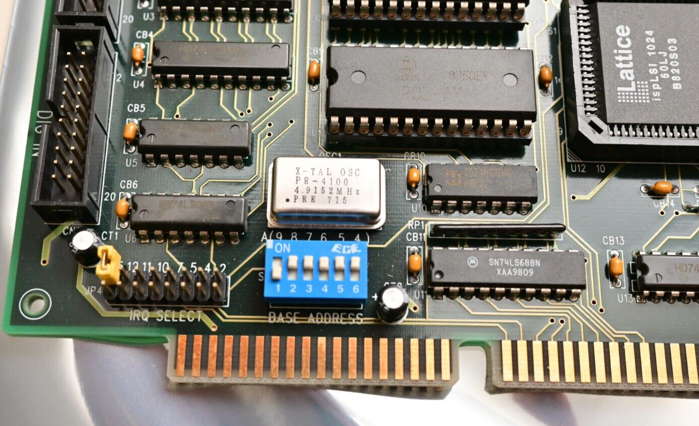 Advantech PCL-839 Rev A1 3-Axis Stepping Motor Control Card ISA 16-Bit DB37