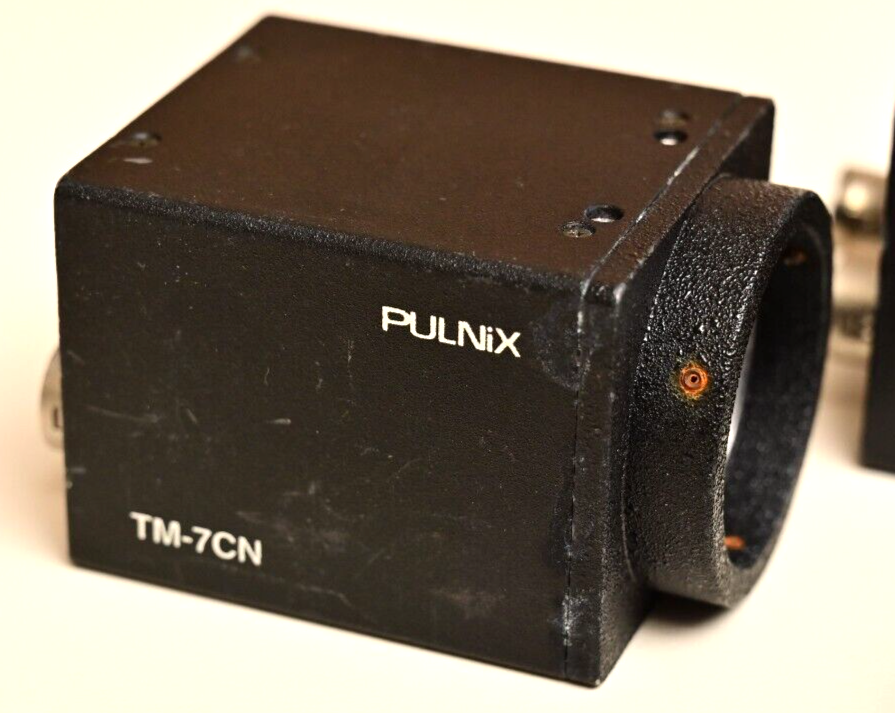 Lot of 4 PULNIX Machine Vision CCD Cameras C-Mount TM-7EX TM-7CN TMC-73M DC Iris