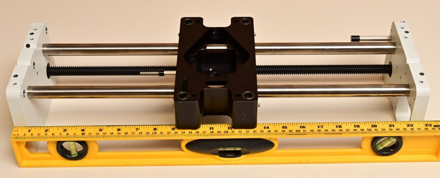 ~21" Lead Screw & Linear Bearing Guide Shaft Assembly