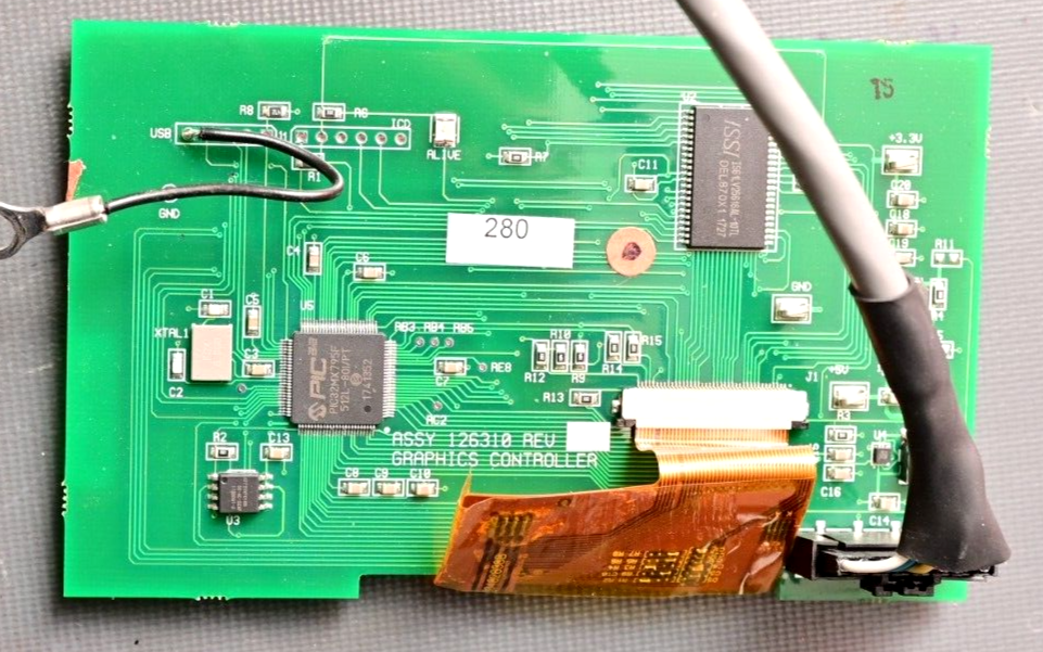PolyAir Airspace G6 LCD Touch Screen 126310 Graphics Controller