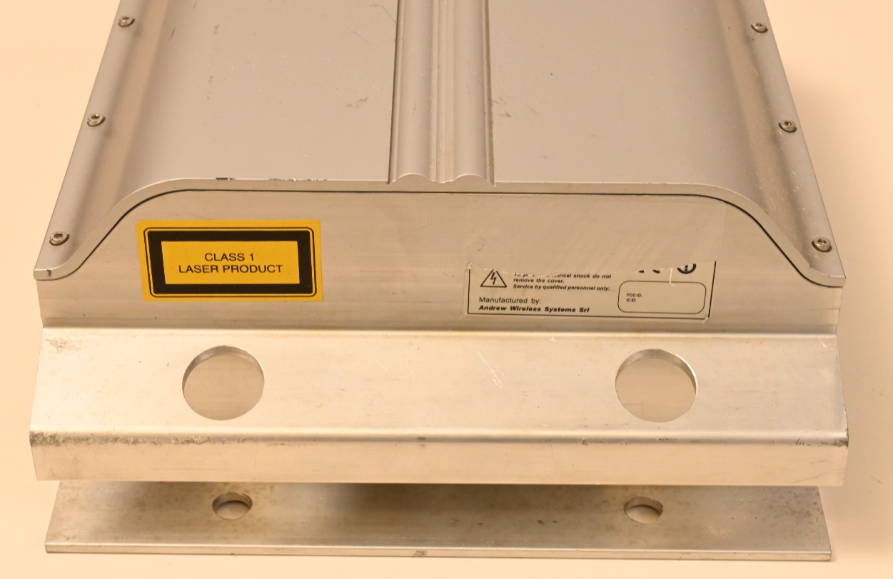 Aluminum Telecom Enclosure w/ 10"x10"x3" Heatsink 11 lbs Andrew/Commscope
