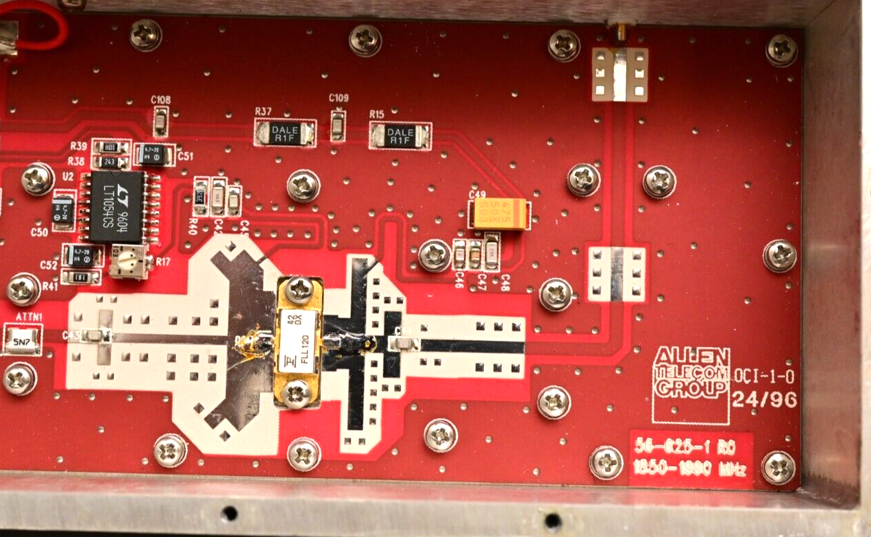 Allen Telecom PCS Amplifier 1850-1990MHz 56-623-1 R0 OCI-1-0 DAS RF Parts GaAs