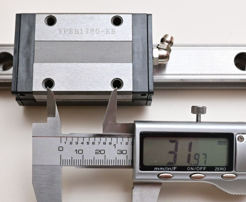 THK Linear Bearing Rail 58cm/22.75" with 2 SSR20 Blocks YP8B1780 CNC/3D Printer