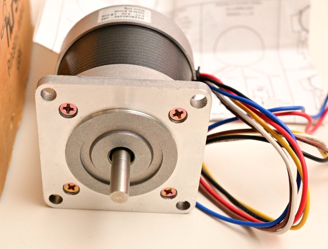 Hurst Emerson H23 Instrument Motor H23R060456 1.8° 6V 5Ω Stepping Motor NIB