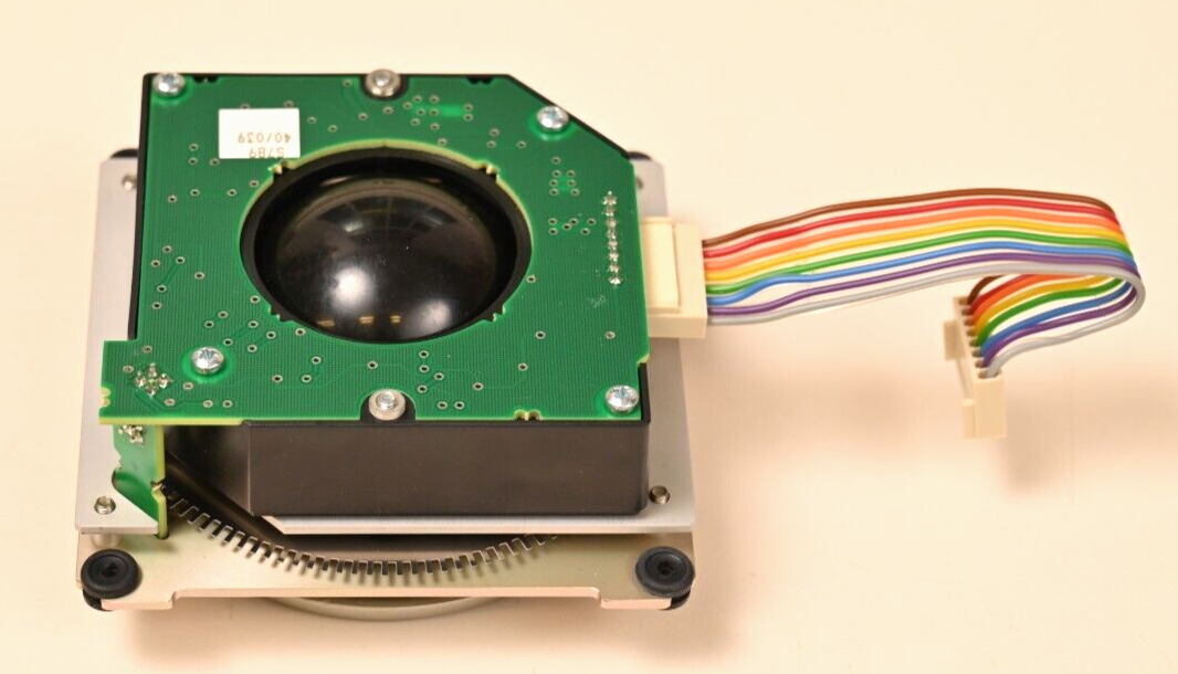 Traxsys Panel Mount Trackball w/ Optical Encoder Outer Knob D509408/3 ~2" Ball