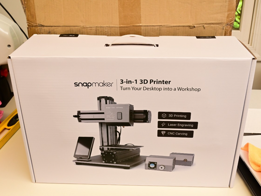 Snapmaker Original 1.0 Empty Box w/ Packaging Safety Glasses