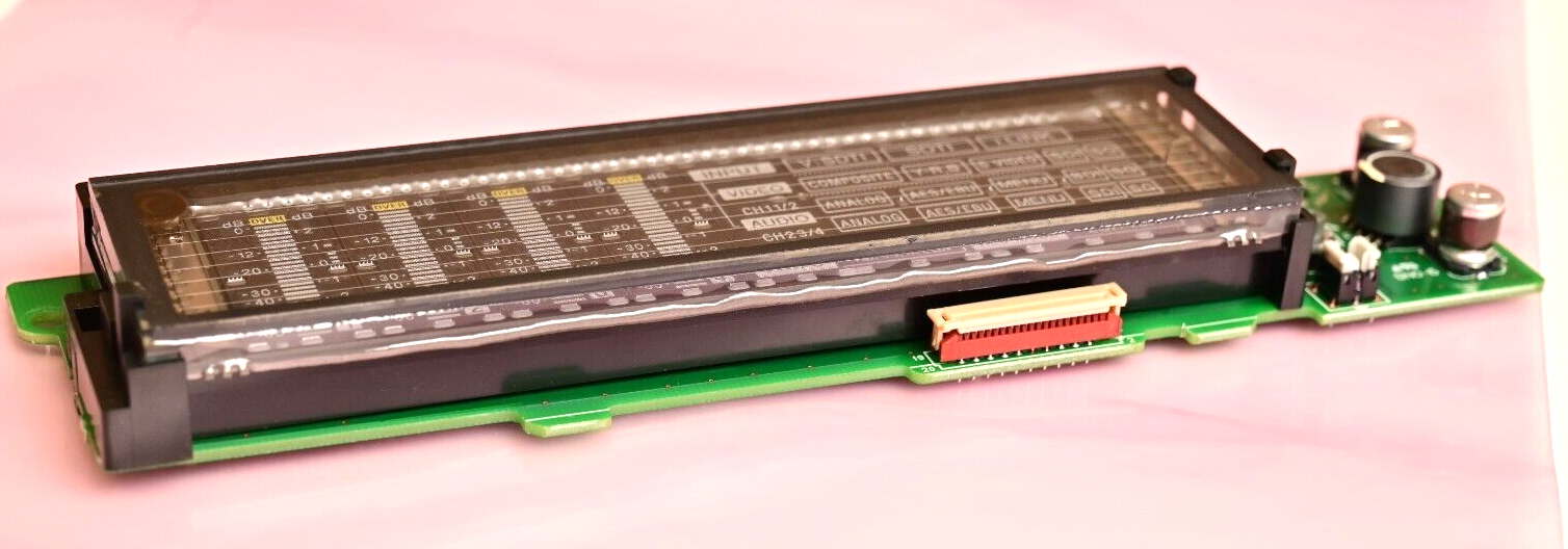 Top Display VFD for Sony DSR-2000 Pro DV Deck 675-556-11