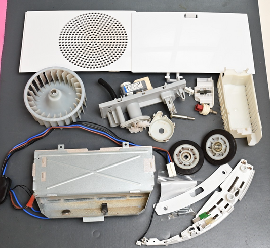 Bosch 300 Series Condensing Dryer Parts Lot Sump Pump Heater ebmPapst P12-2518
