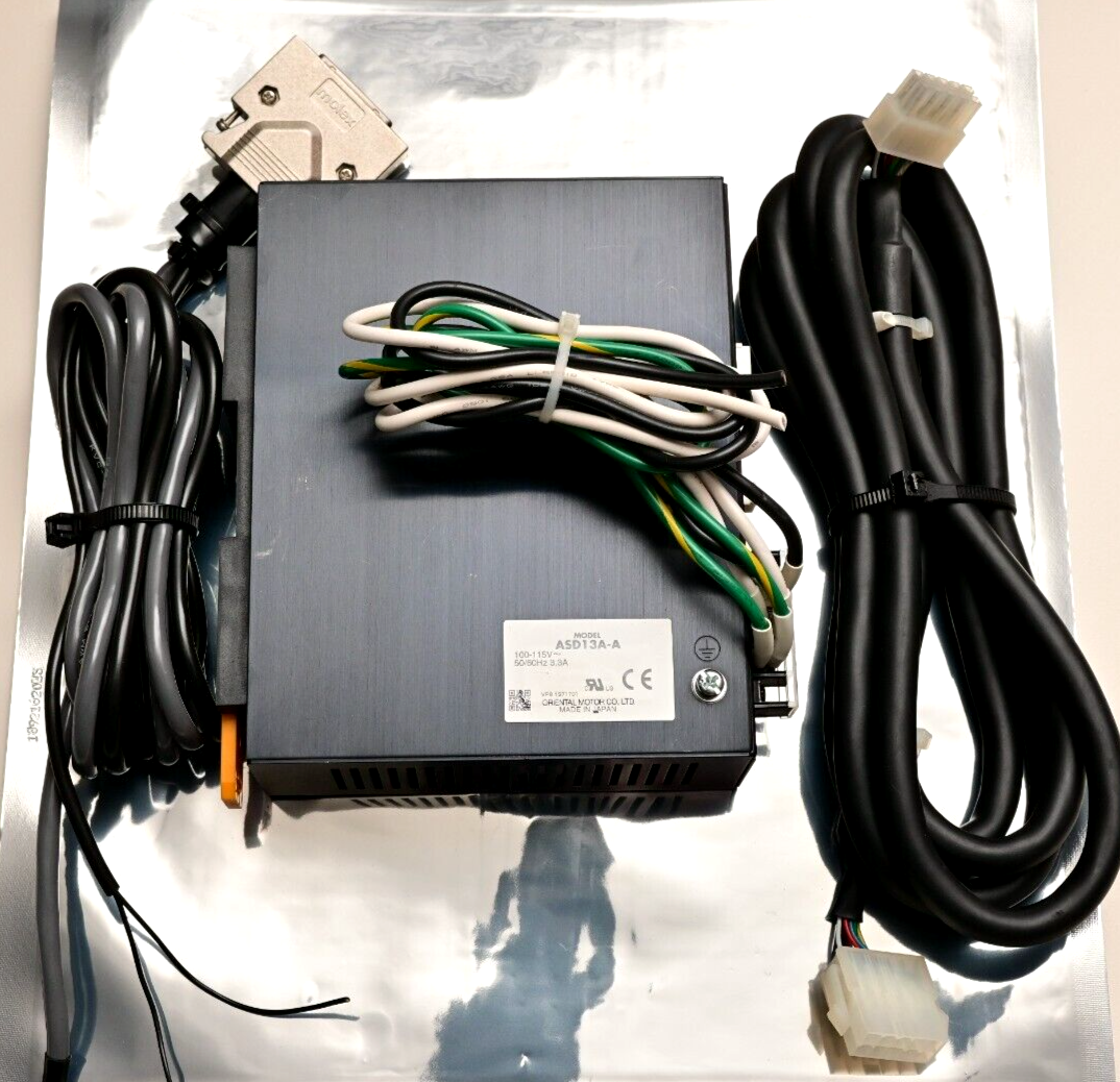 Oriental Motor Vexta ASD13A-A AlphaStep Closed Loop Stepper Driver w/ Cables