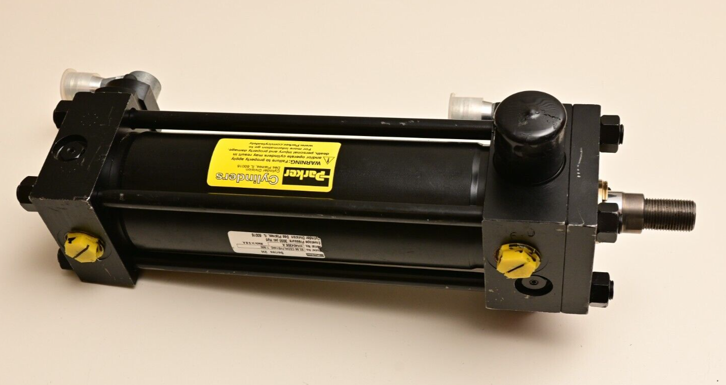 Parker Hydraulic Cylinder 2.5"x7.5" Series 2H 3000PSI CD2HLTVS14AC PEPPERL+FUCHS