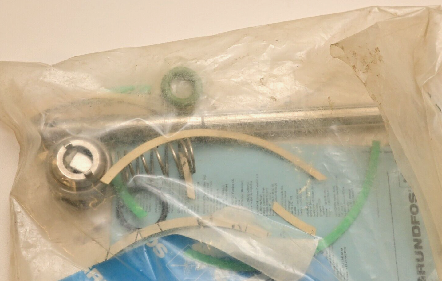 Grundfos CR(N) 2/4 Parts P861205-51F Kit 406007 w/ Shaft Unknown Condition CR2-4