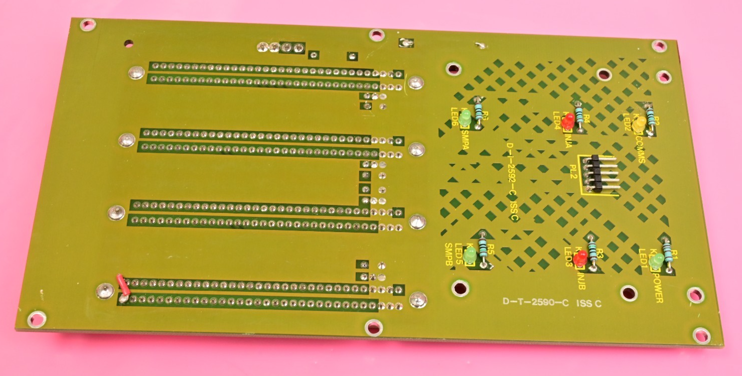 VG Data Systems Backplane PCB 4 x Gold Plated Harting 7825 96-Pin Socket