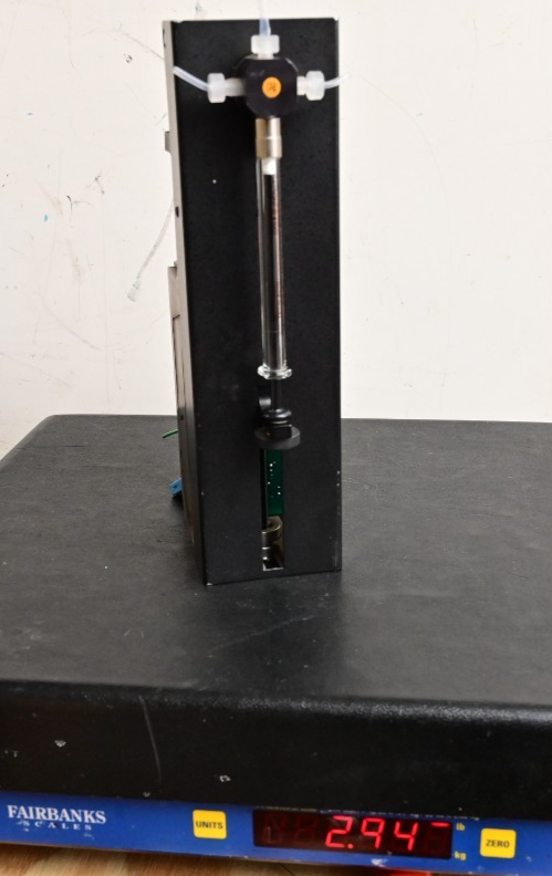Hamilton Syringe Pump P/N 0159820 Stepper Motor Gastight 1001