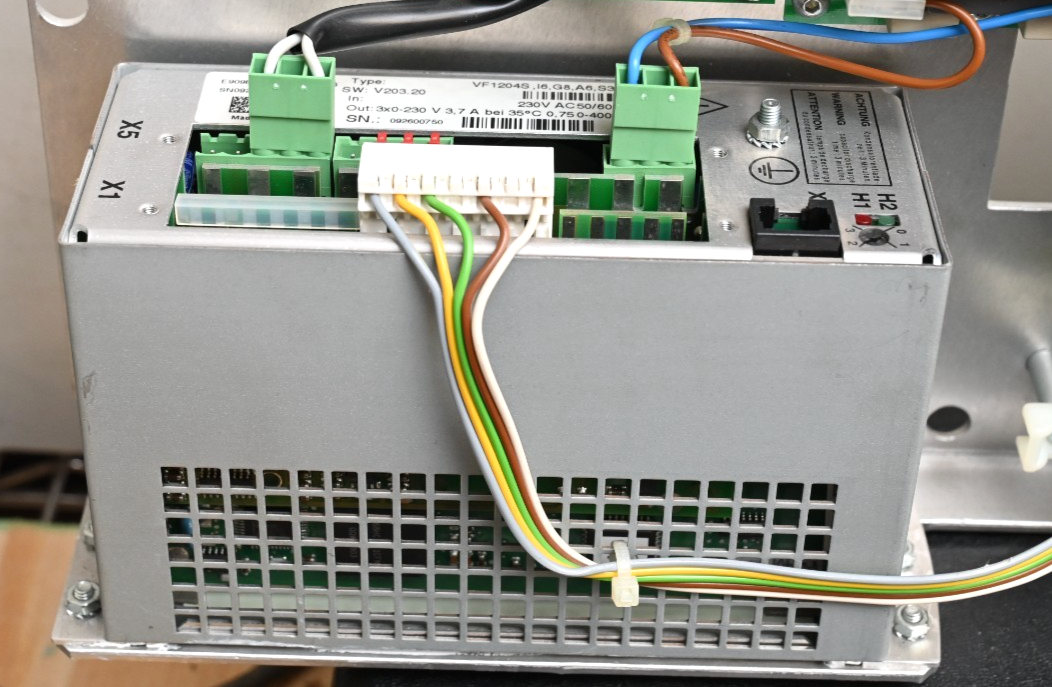 Hettich Rotanta 46 RSC Control Board Motor Controller Relays LTI Drives VF1204S