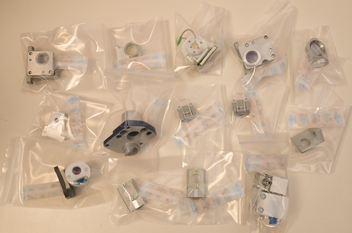 QTY 14 Spectrum Technologies UK LC 15W Laser Optical Path Parts Mirrors Mounts